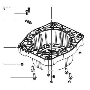 Kress Part # 59004739 : Motor bracket set