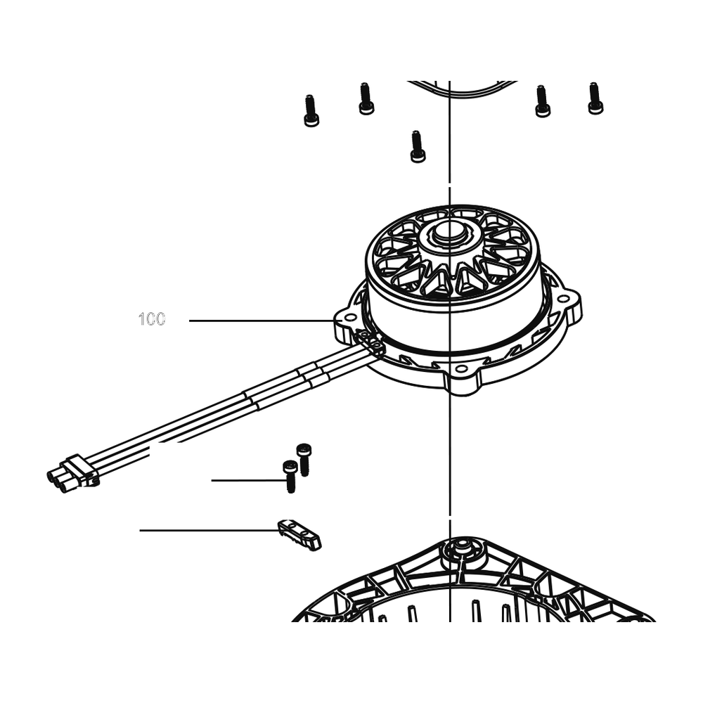 Kress Part # 59004808 : Mowing Motor