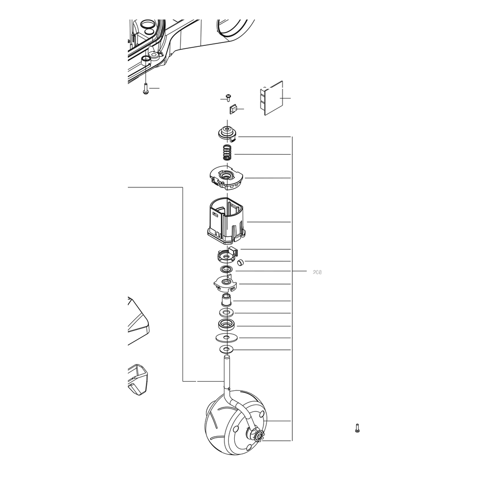 Kress Part # 59004863 : Front wheel