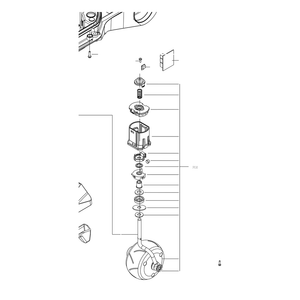 Kress Part # 59004863 : Front wheel