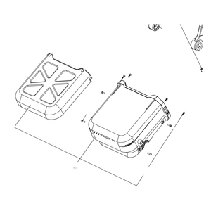Kress Part # 59004903 : Battery Cover Assembly