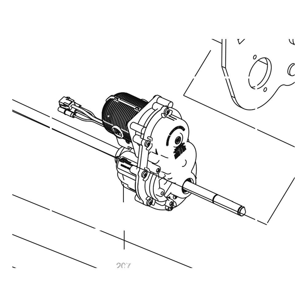 Kress Part # 59004907 : Gear Case Set