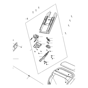 Kress Part # 59004913 : Battery Holder Assembly