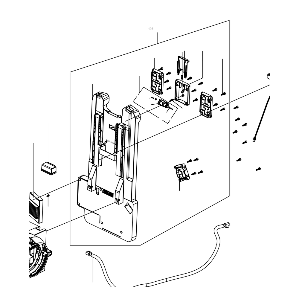Kress Part # 59004928 : Backplate Set