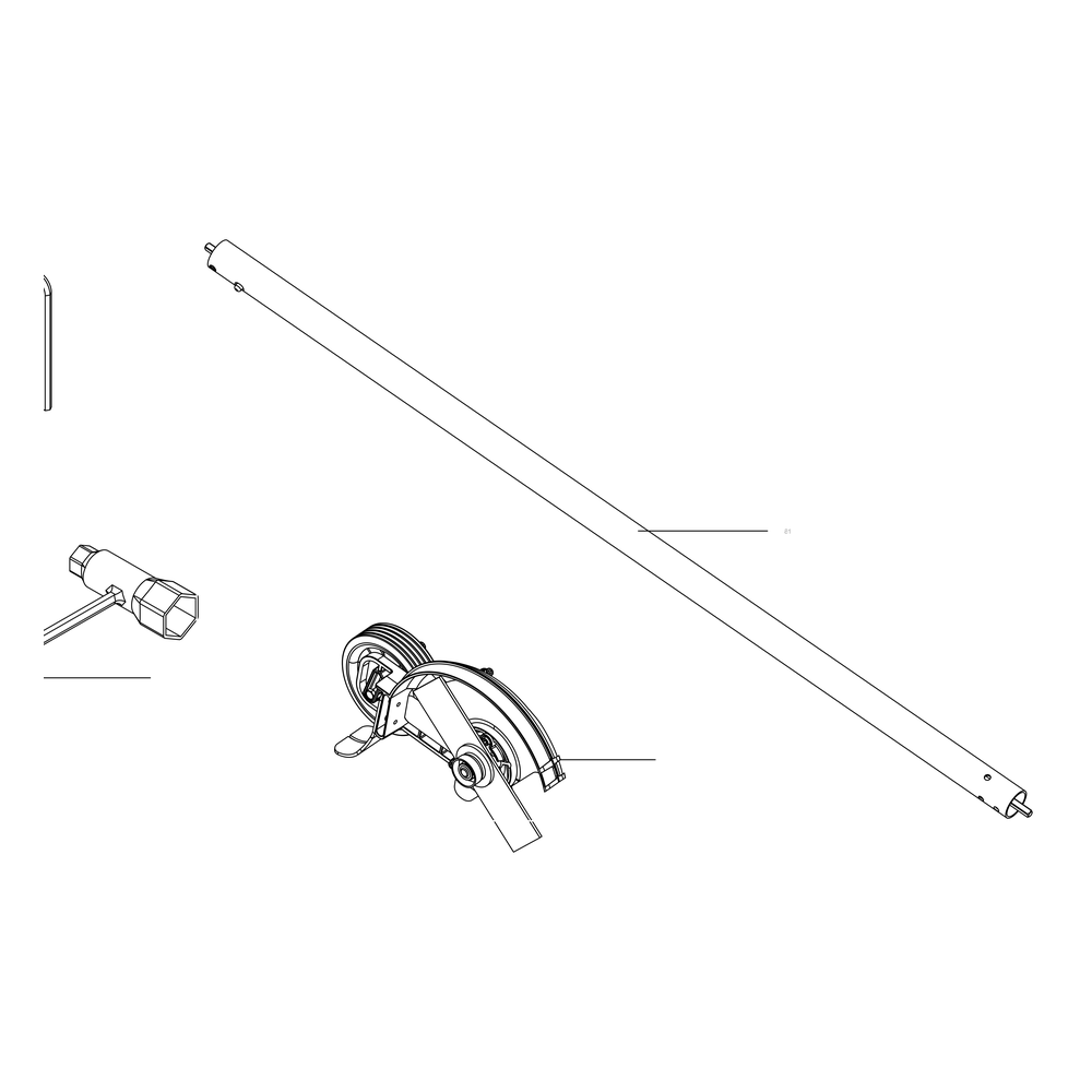 Kress Part # 59005007 : Lower Pole Cover