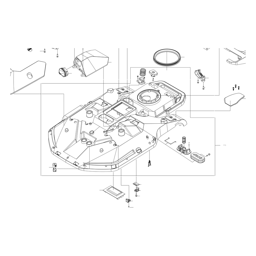 Kress Part # 59005029 : Top Cover Assembly