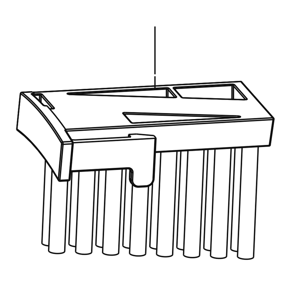 Kress Part # 59005112 : Left wheel brush