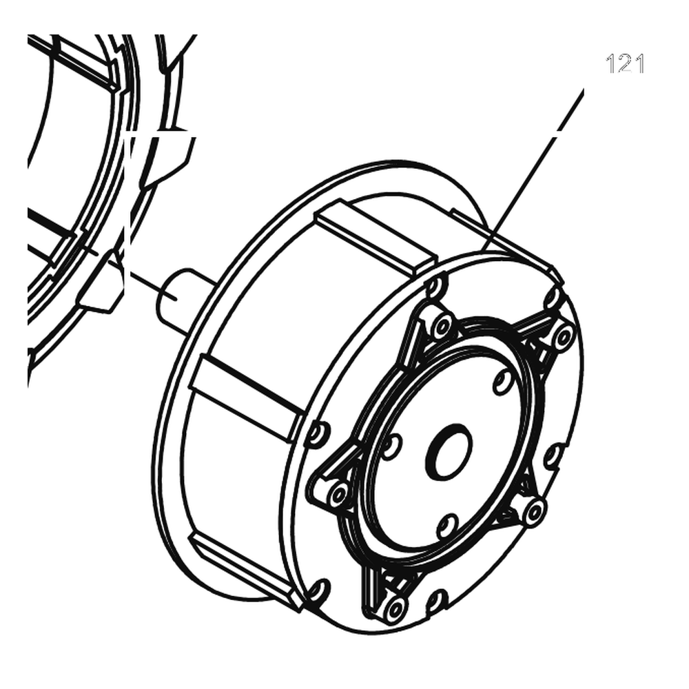 Kress Part # 59005290 : Wheel Motor