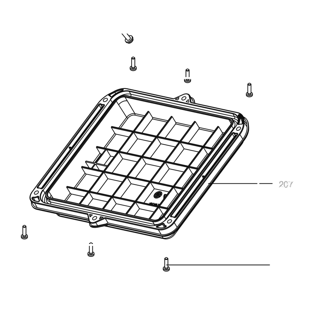 Kress Part # 59005296 : Battery Cover