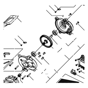 Kress Part # 59005399 : Gear Case Body Set