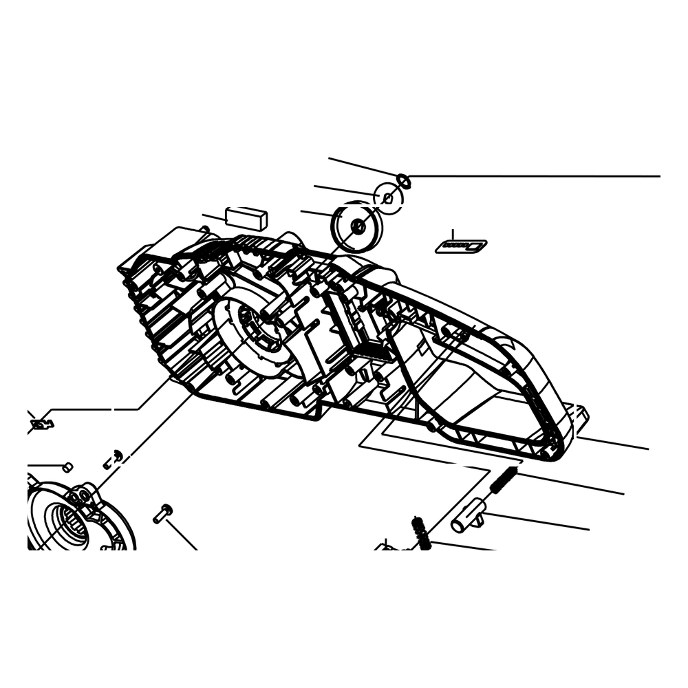 Kress Part # 59005400 : Gear Cover set
