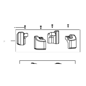 Kress Part # 59005519 : Top Rubber Block Kit
