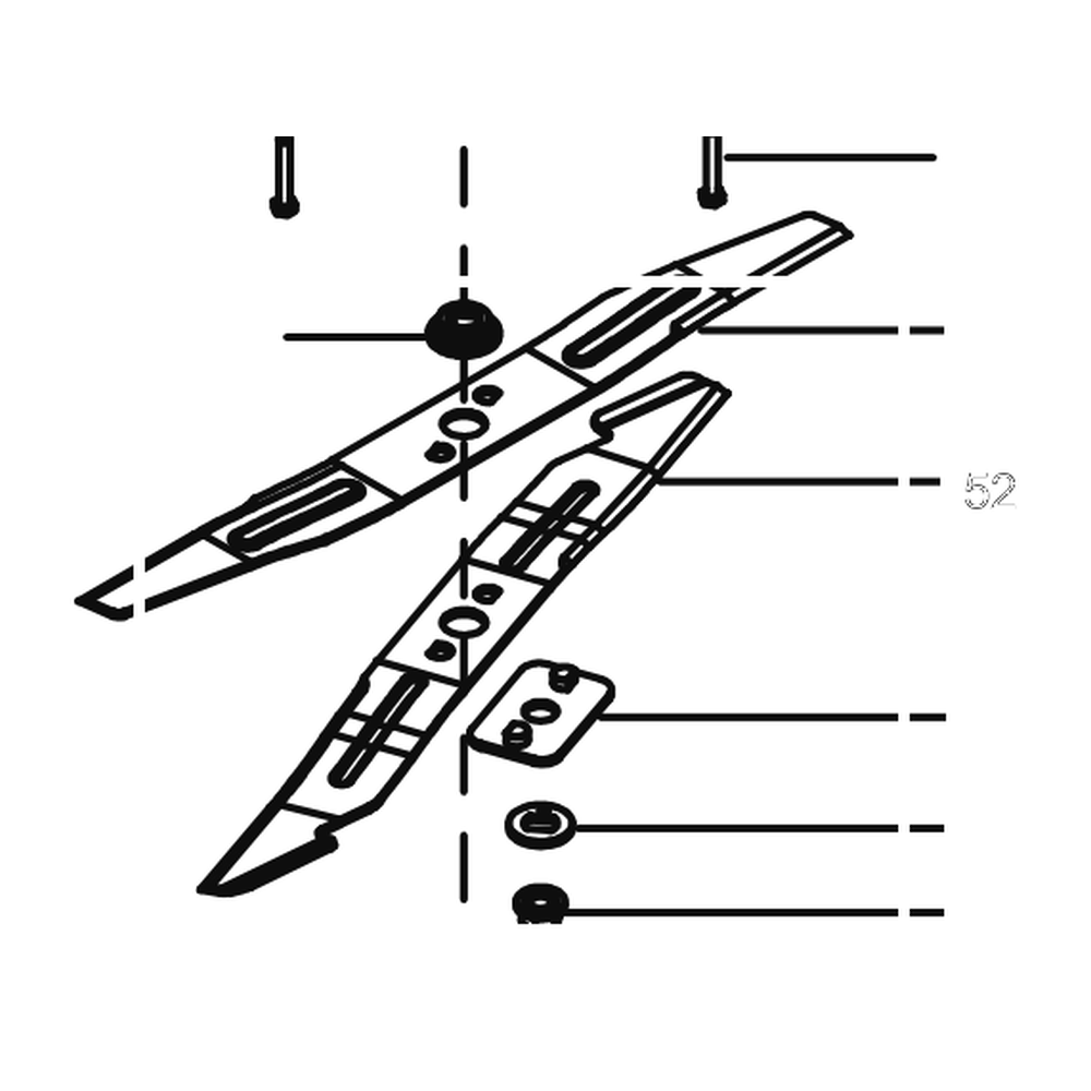 Kress Part # 59005747 : Lower blade