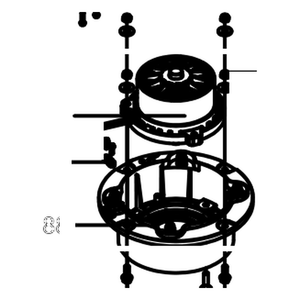 Kress Part # 59005763 : Motor bracket