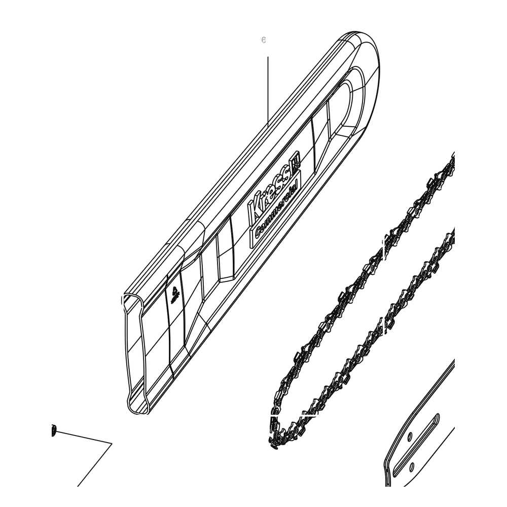Kress Part # 59005782 : Chain scabbard