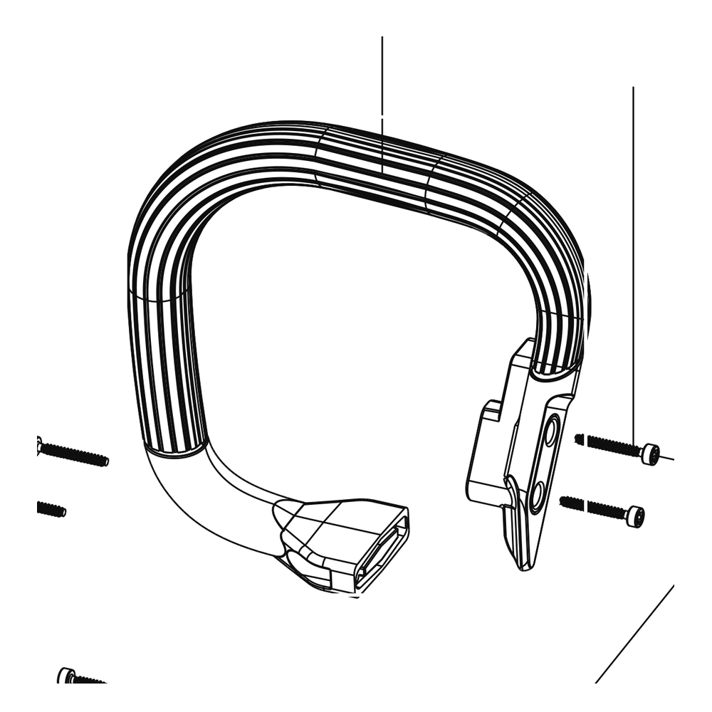 Kress Part # 59005822 : Front handle