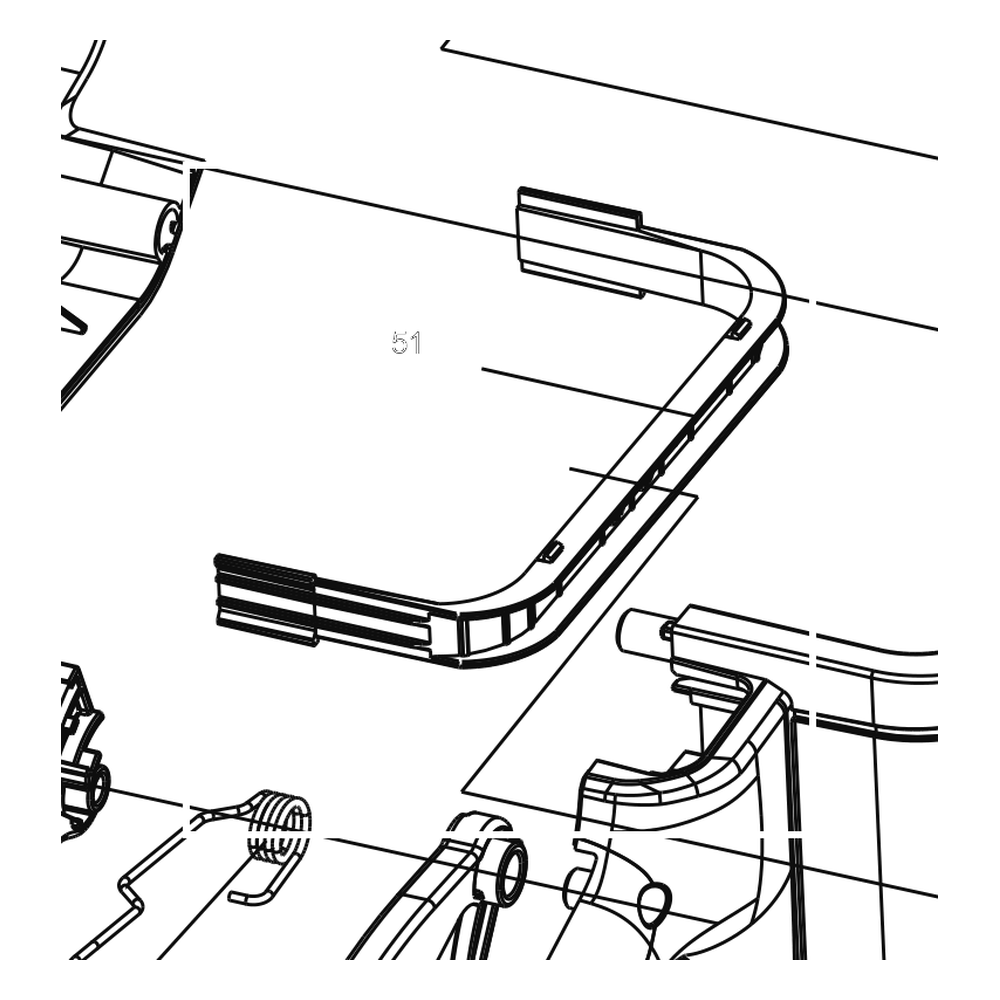 Kress Part # 59005829 : Cord clamp