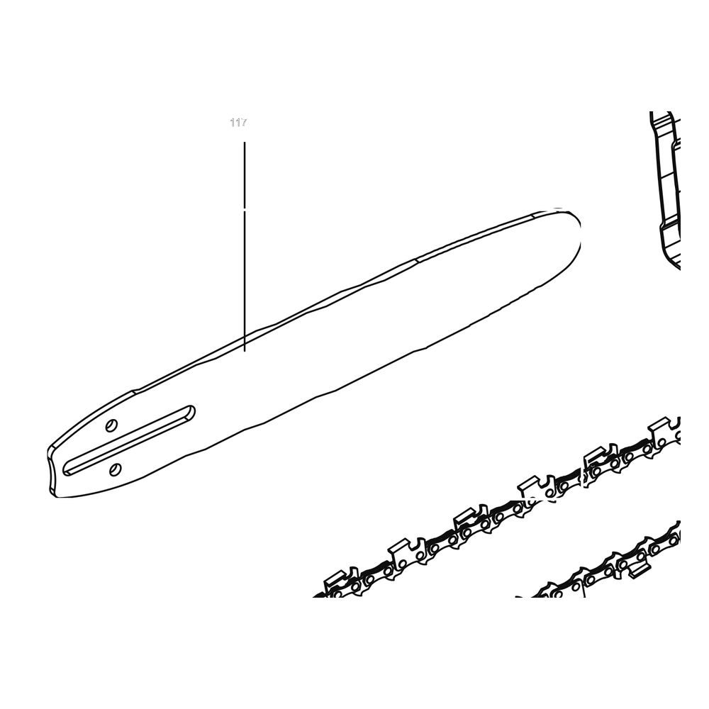 Kress Part # 59005952 : 10 inch Bar for KAC333