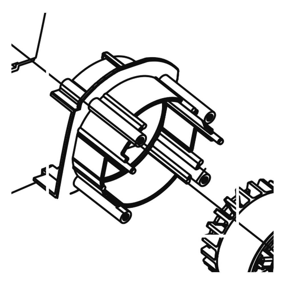 Kress Part # 59006041 : Motor casing