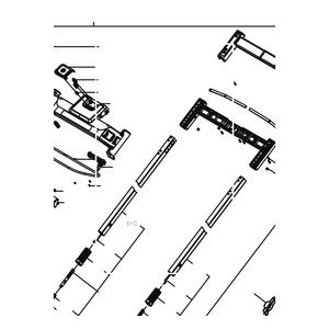 Kress Part # 59006086 : Right aluminium tube
