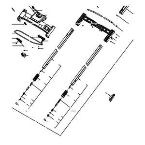 Kress Part # 59006098 : Left aluminium tube assembly