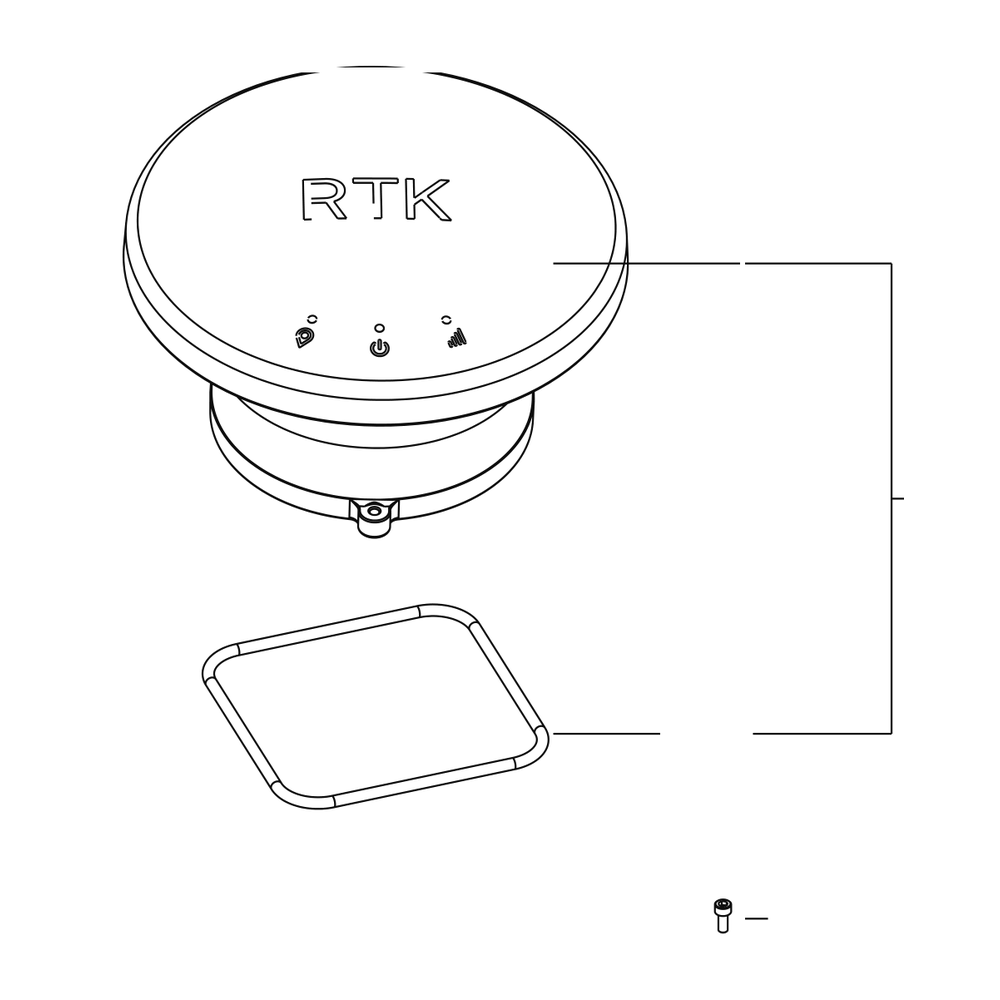 Kress Part # 59006142 : RTK Antenna
