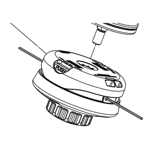 Kress Part # 59006185 : 4 inch Trimmer head for KAC106