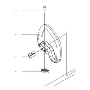 Kress Part # 59006225 : Auxiliary handle assembly