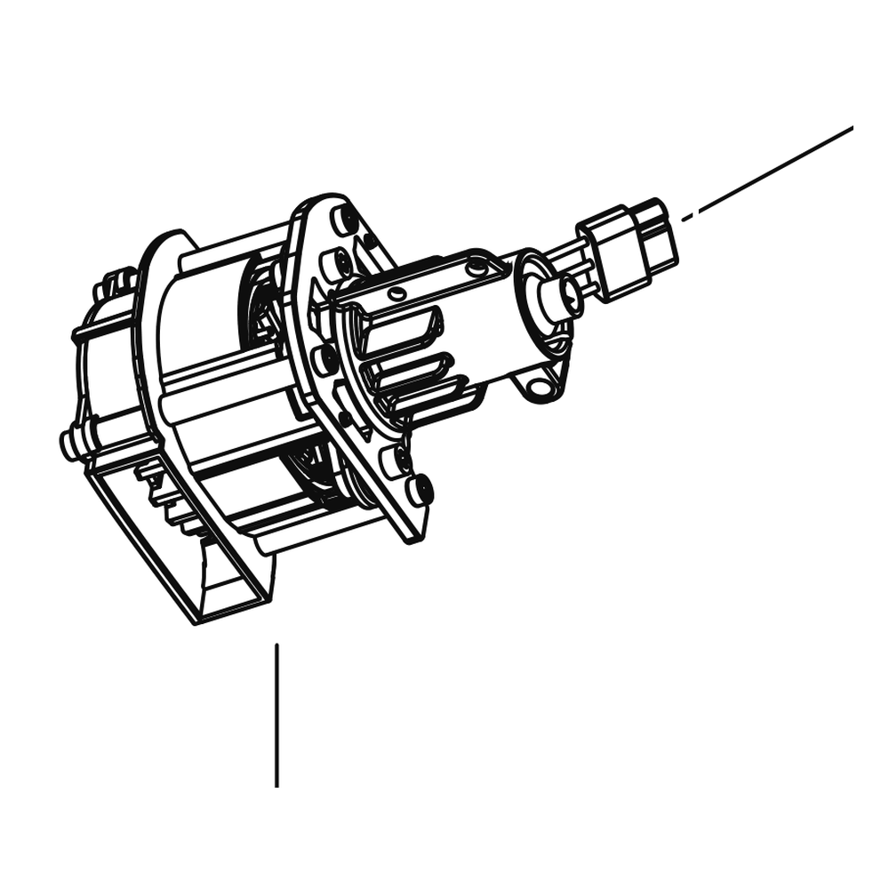 Kress Part # 59006244 : Motor assembly