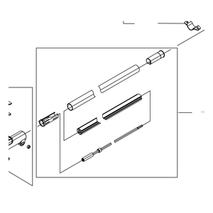 Kress Part # 59006248 : Upper aluminum tube assembly
