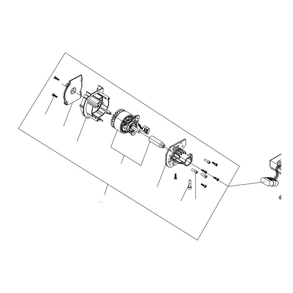 Kress Part # 59006355 : Motor set