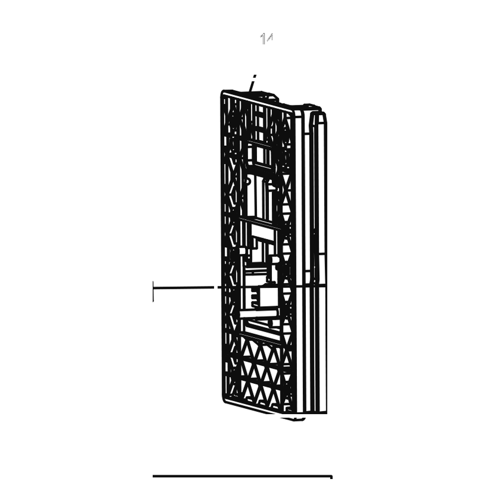 Kress Part # 59006378 : Slide rail