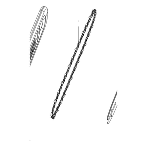 Kress Part # 59006452 : 14inch chain for KAC300