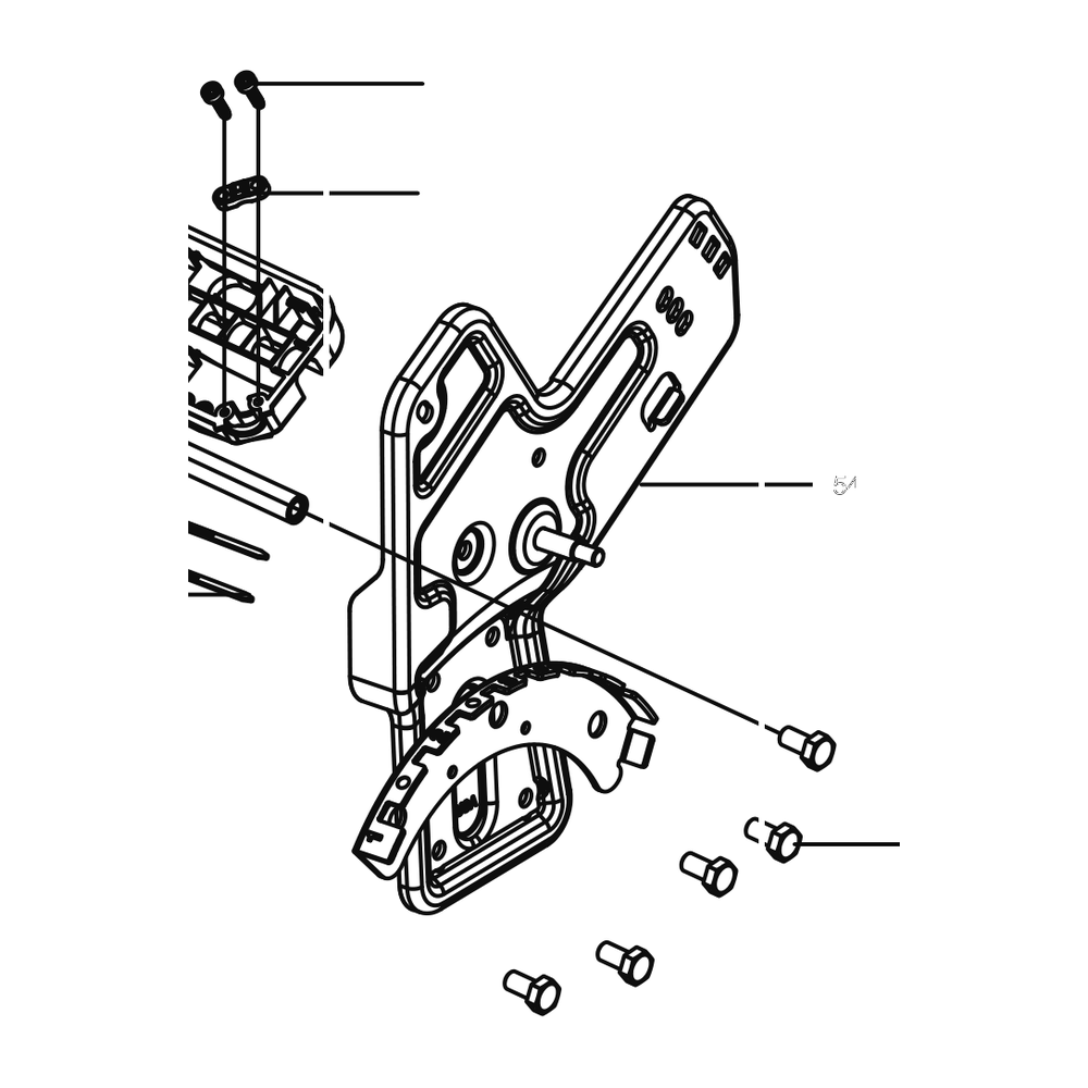 Kress Part # 59006566 : Support plate