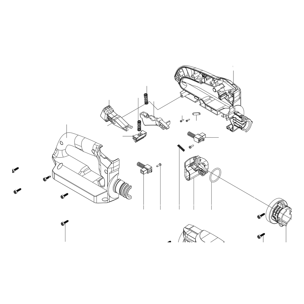 Kress Part # 59006595 : Rear handle