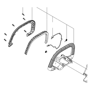 Kress Part # 59006612 : Front handle assembly