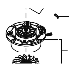 Kress Part # 59006663 : Motor bracket assembly