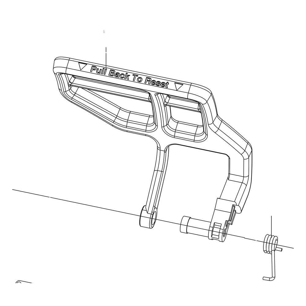 Kress Part # 59006713 : Front handle guard