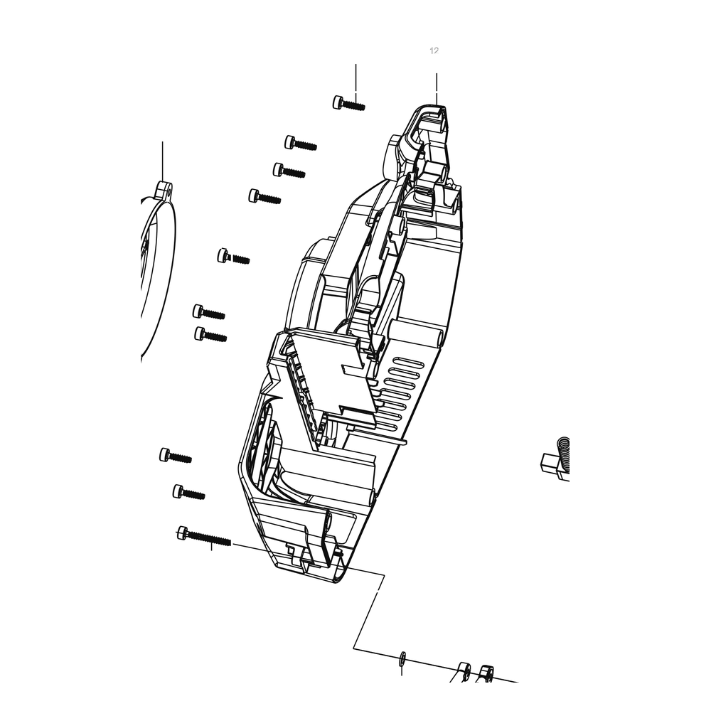 Kress Part # 59006730 : Left housing
