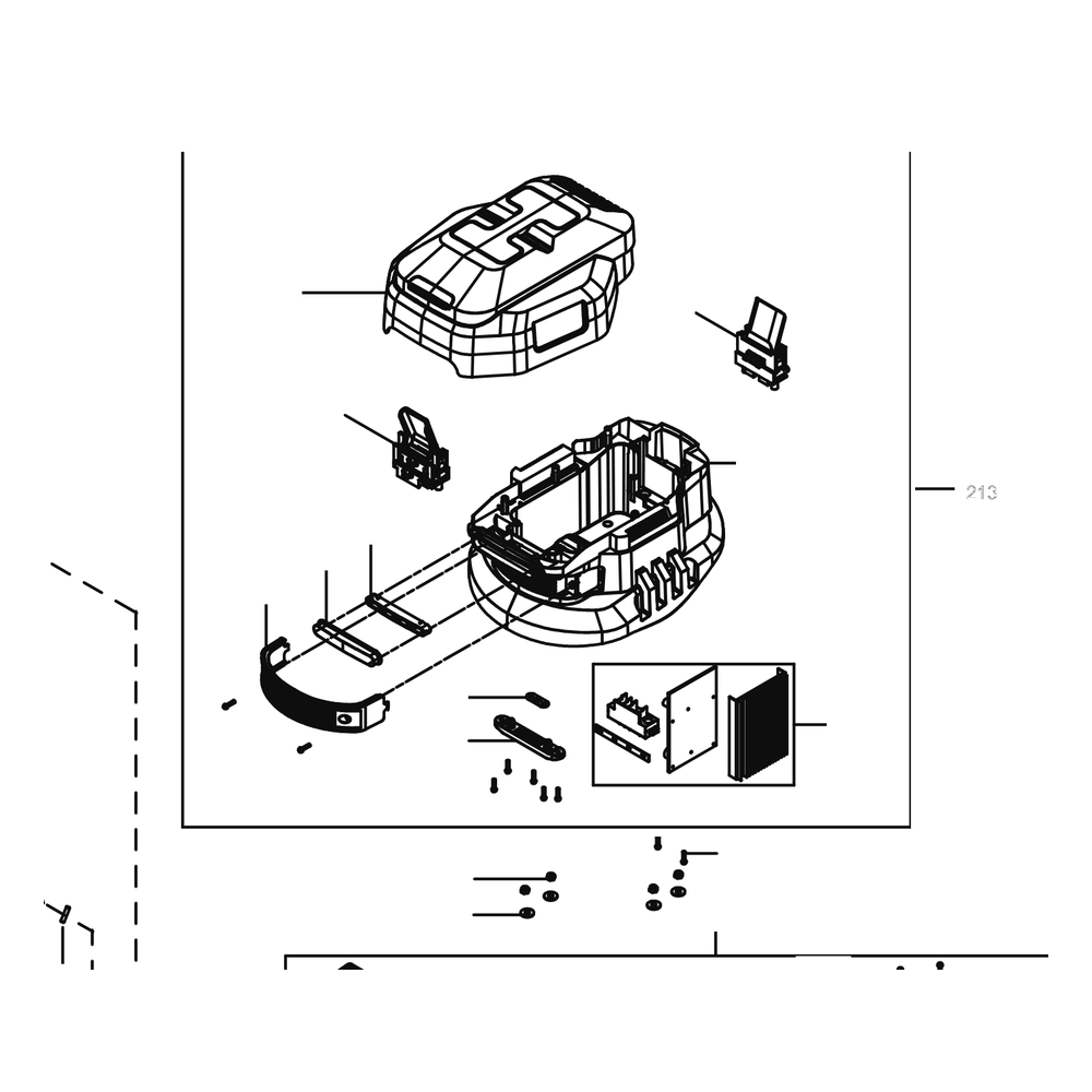 Kress Part # 59006739 : Top cover assembly