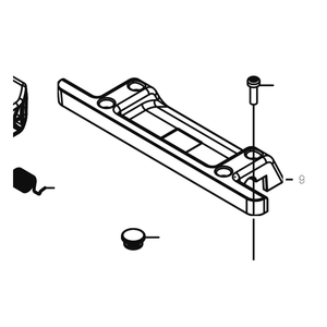 Kress Part # 59006757 : Handle cover plate