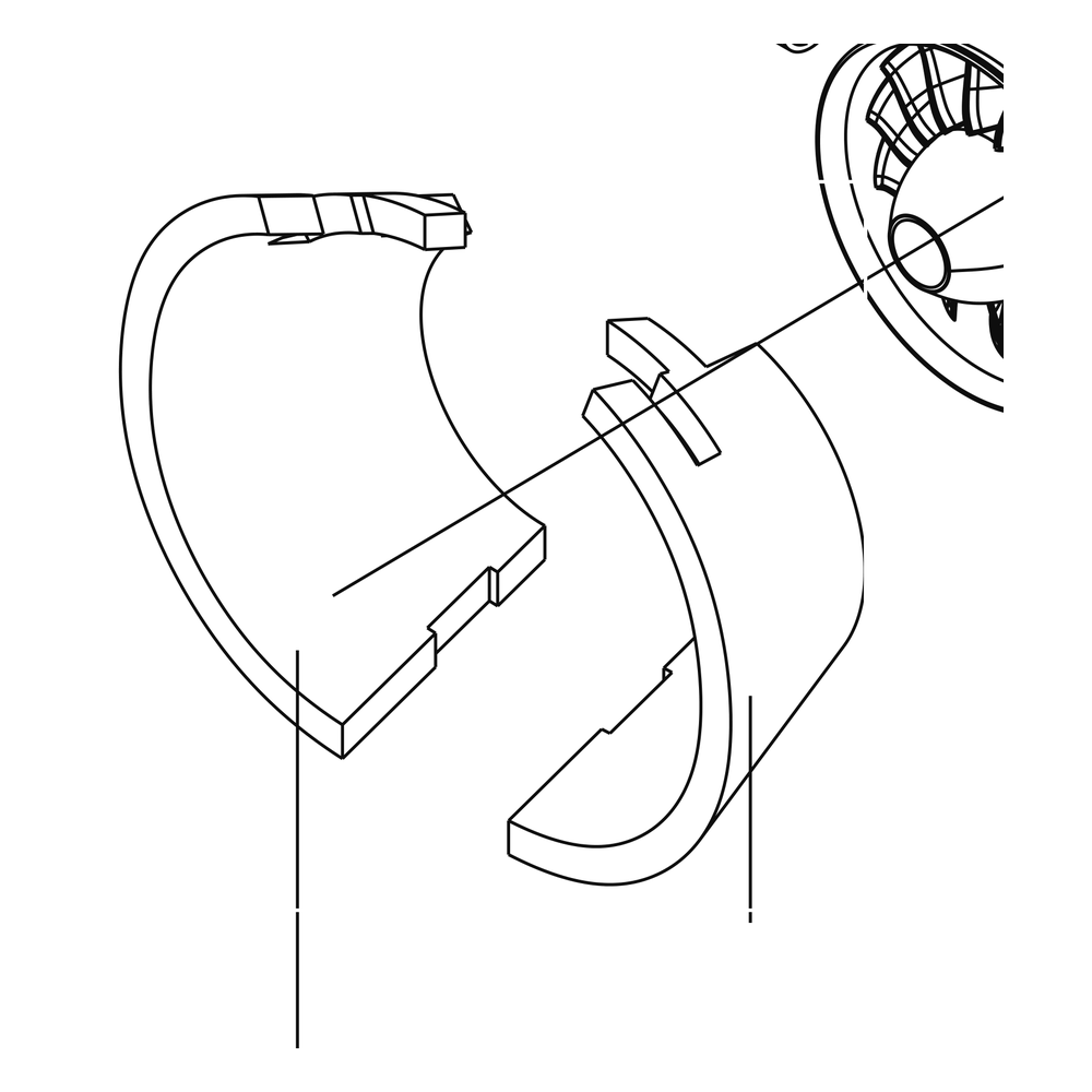 Kress Part # 59006886 : Noise-reducing cotton