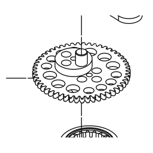 Kress Part # 59006893 : Eccentric gear