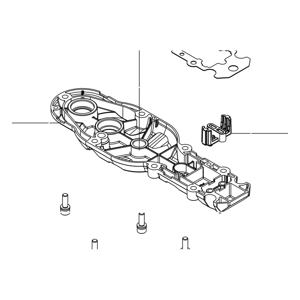 Kress Part # 59007007 : Gear case cover