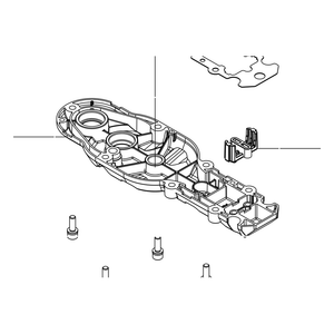 Kress Part # 59007007 : Gear case cover
