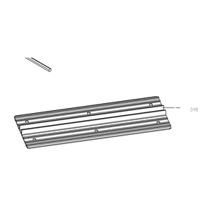 Kress Part # 59007073 : Support plate for antisinking accessory