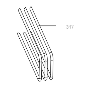 Kress Part # 59007074 : Nail for antisinking accessory