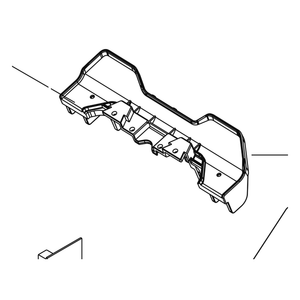 Kress Part # 59007090 : Rear bump protect guard plate