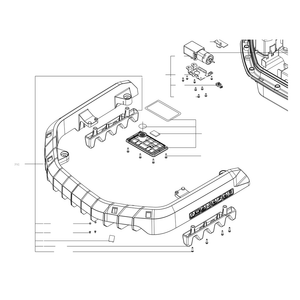Kress Part # 59007143 : Front bump assembly