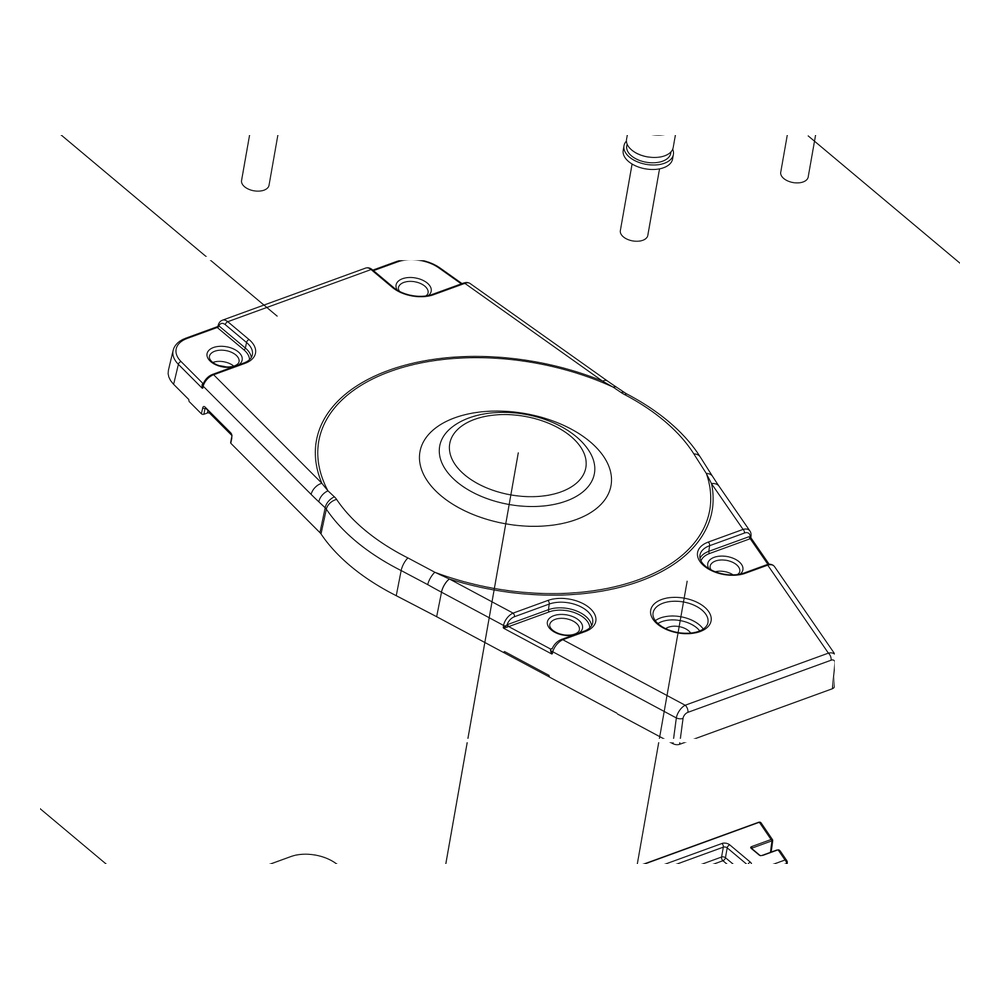 Kress Part # 59007190 : Gear case cover